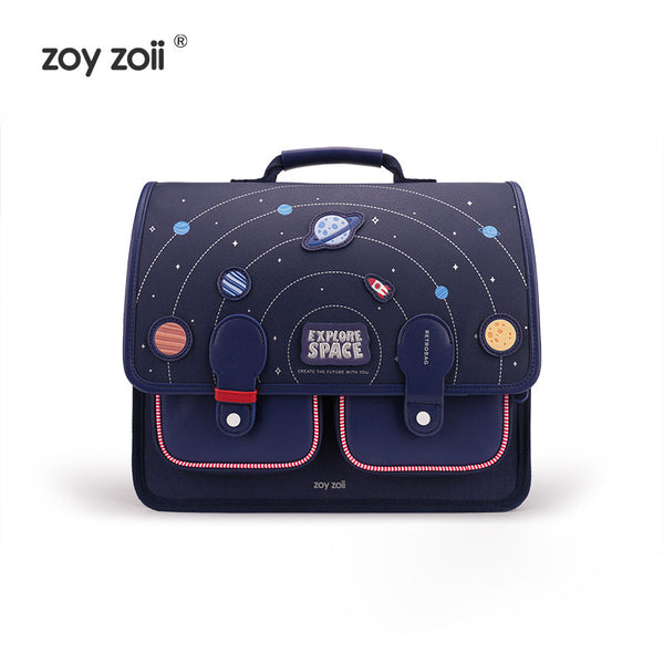 Mochila para niños para la escuela Zoy Zoii B66 Retro Shool bag