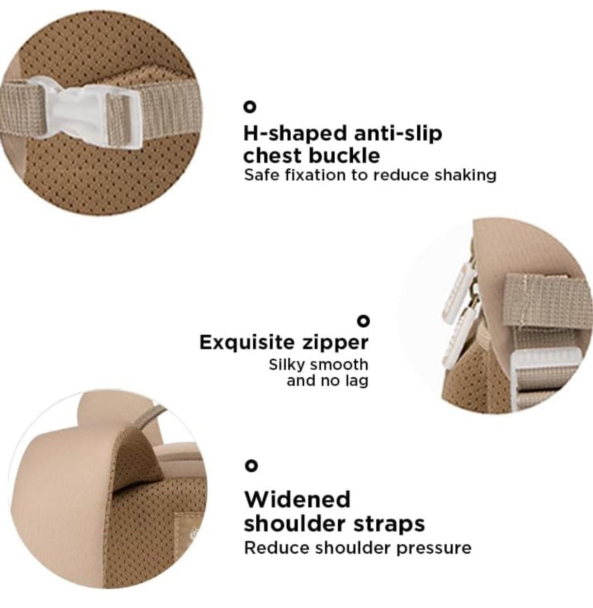 Zoy Zoii B38 – Mochila Infantil Conejo Gris con Sonido y Correas Ajustables