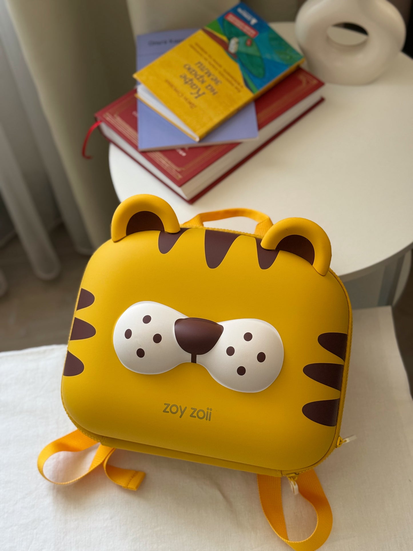 Zoy Zoii B18-C – Mochila Infantil Tigre 3D Ligera y Cómoda