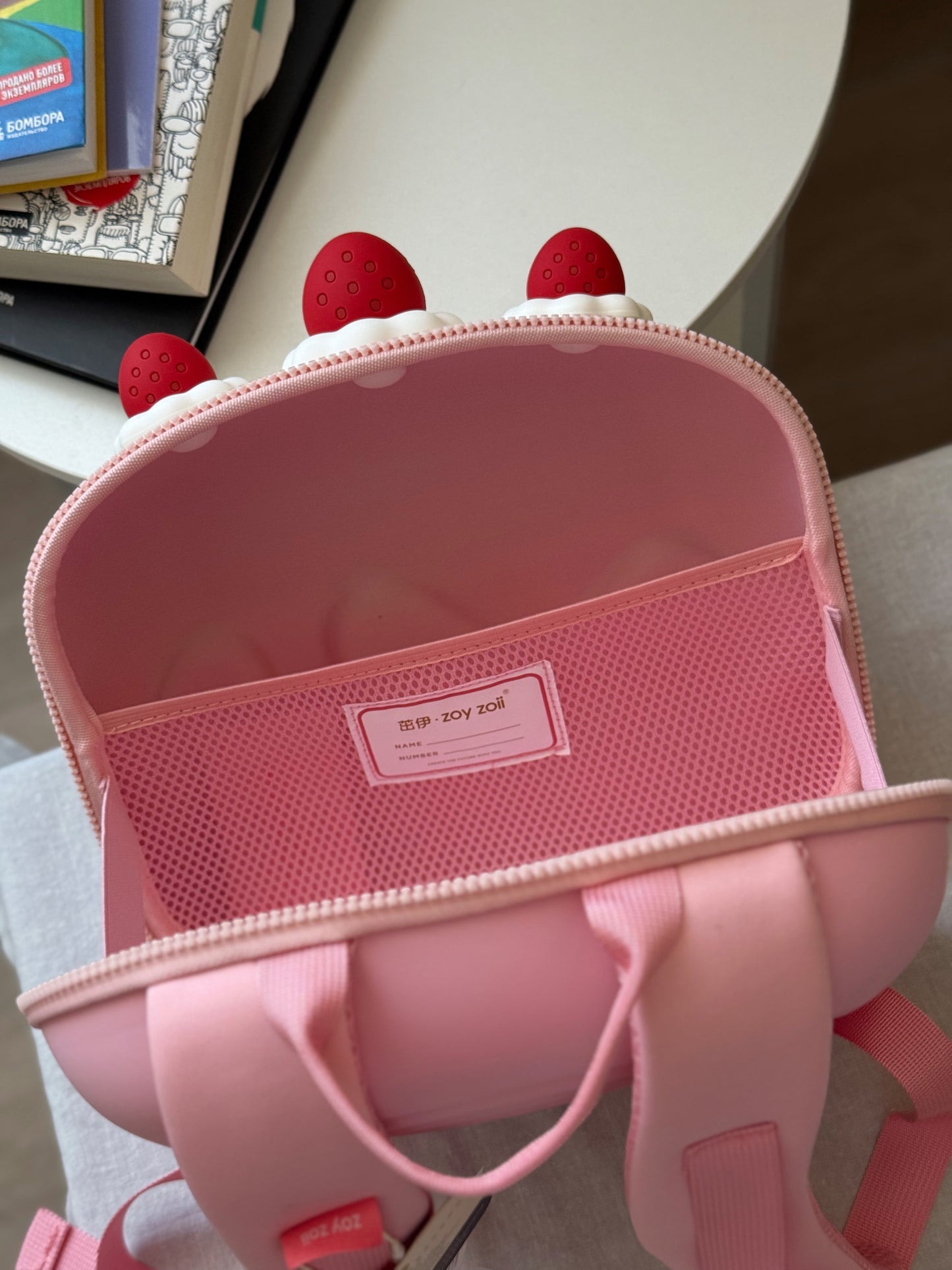Sac à dos Zoy Zoii B18 Gâteau à la crème – Design 3D adorable et léger
