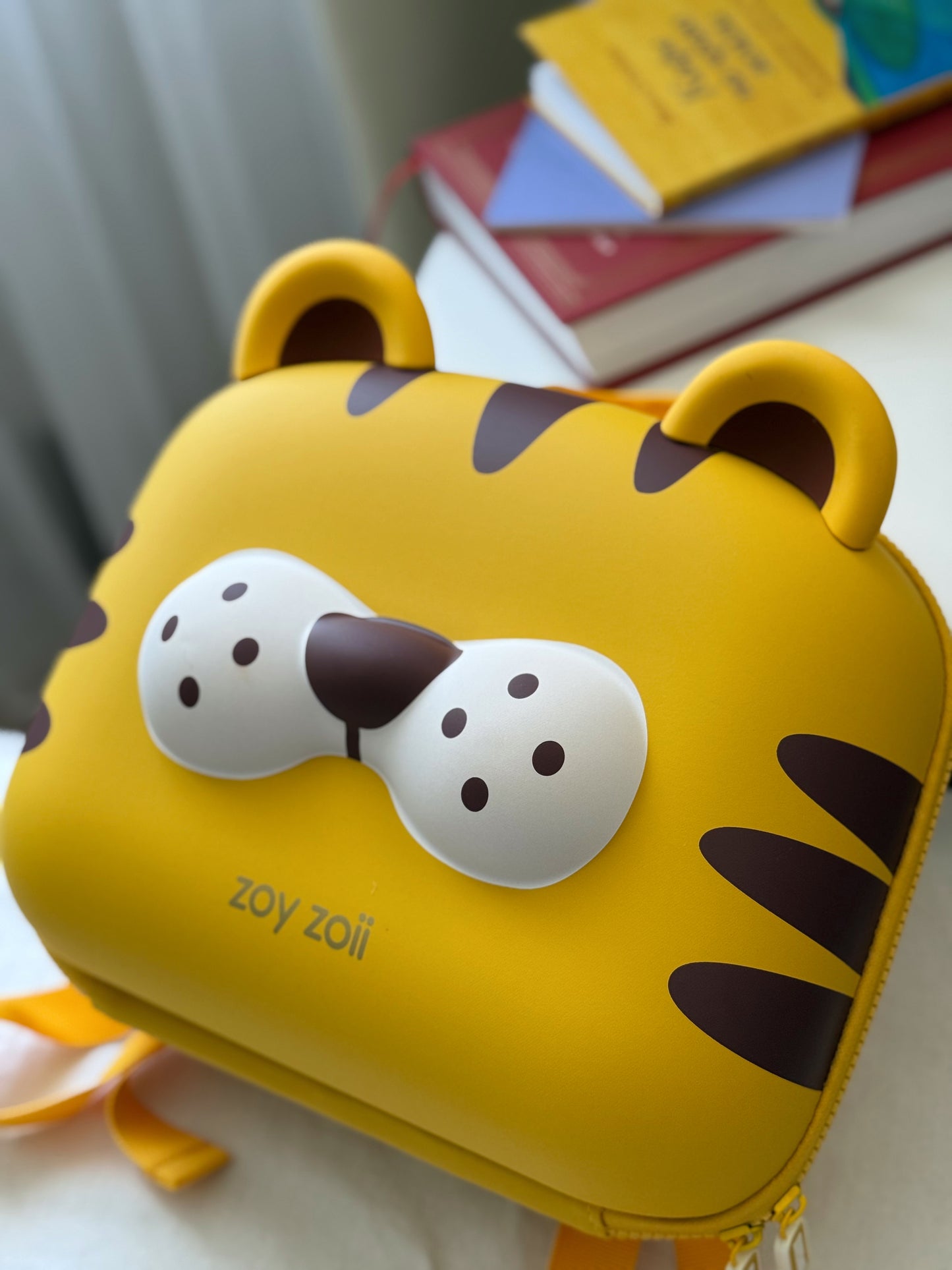 Zoy Zoii B18-C – Mochila Infantil Tigre 3D Ligera y Cómoda