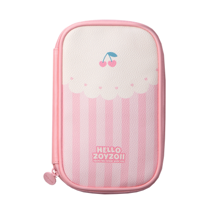 Estuche escolar infantil Zoy Zoii con diseño de cereza