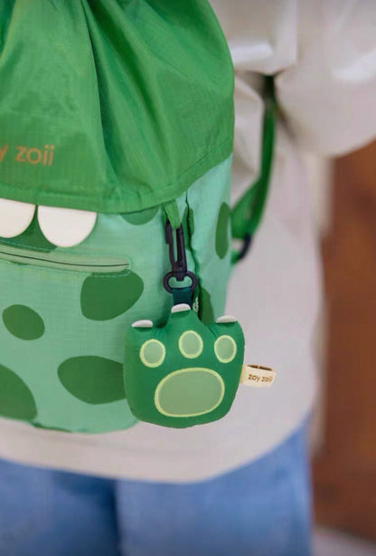 Mochila divertida de guardería con forma de dino