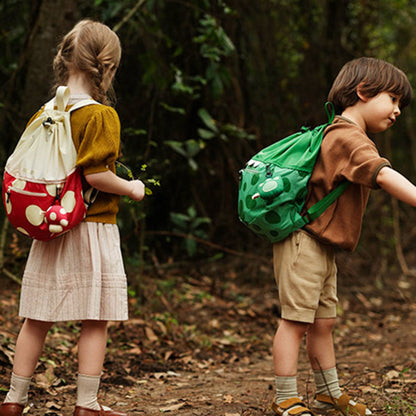 Mochila ligera para niños pequeños dinosaurio verde