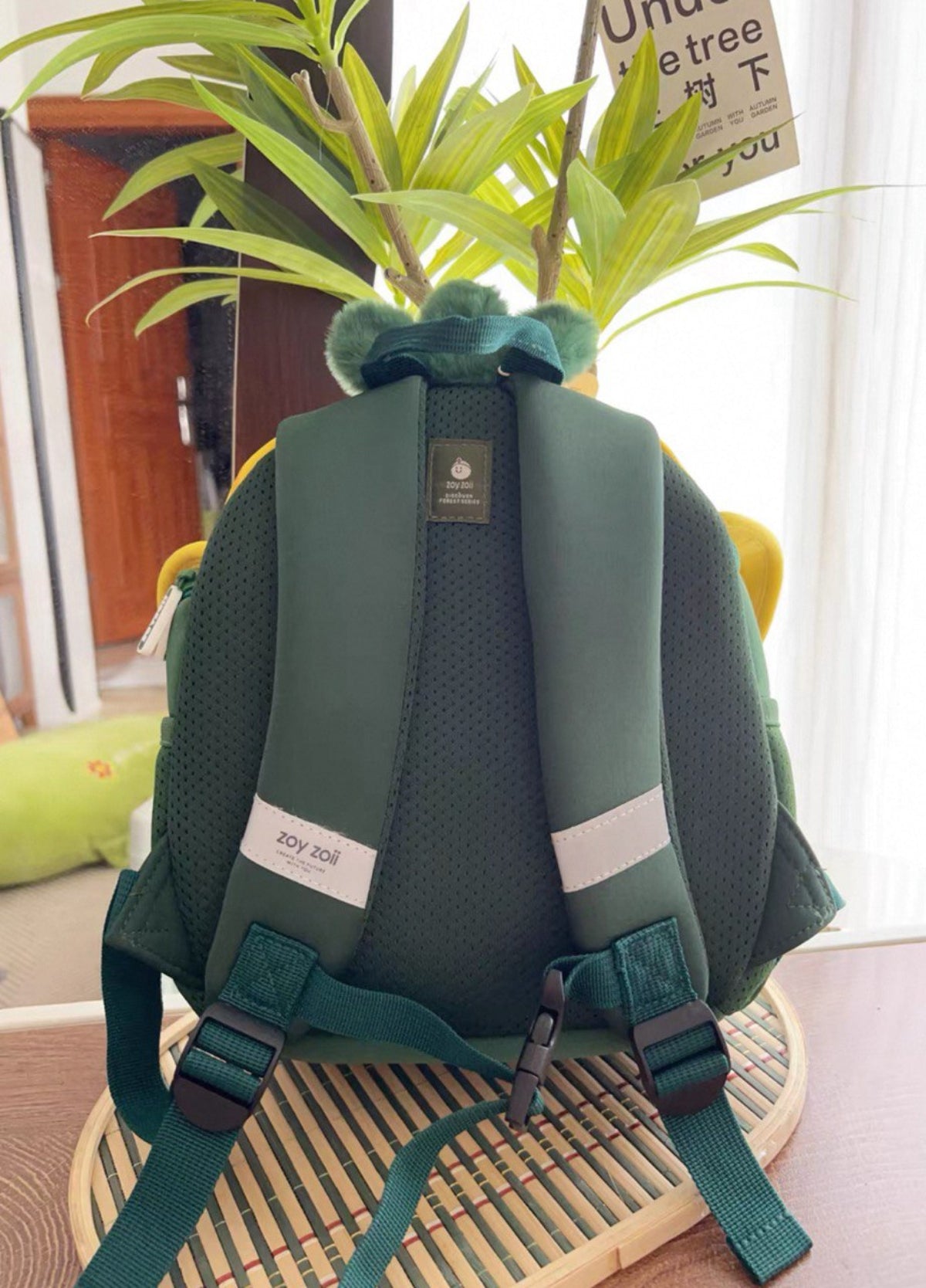 Mochila divertida para niños con estampado de piña