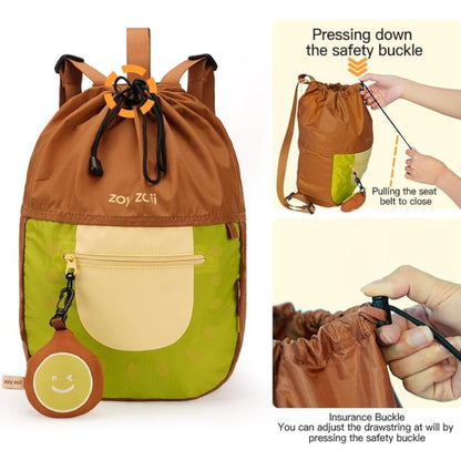 Mochila para niños con motivo de aguacate divertido