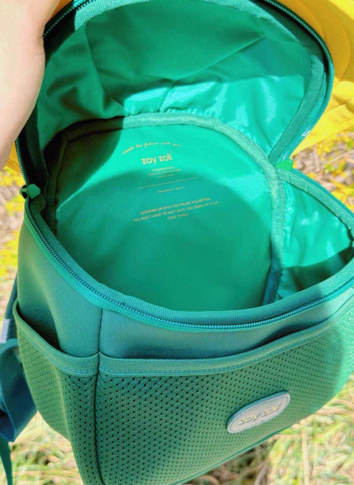 Mochila divertida para niños con estampado de piña