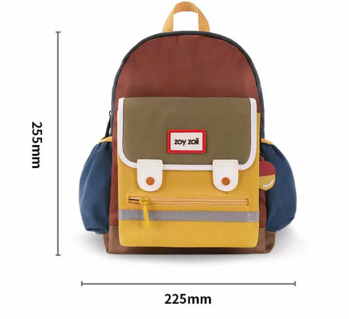 Mochila original multicolor para guardería y preescolar