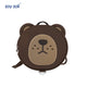 Mochila infantil Zoy Zoii con diseño de oso y correa de seguridad para niños pequeños