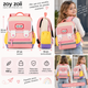 Mochila infantil Zoy Zoii rosa tamaño grande  para colegio 