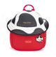 Mochila infantil Zoy Zoii en color rojo con estampado de vaquita.
