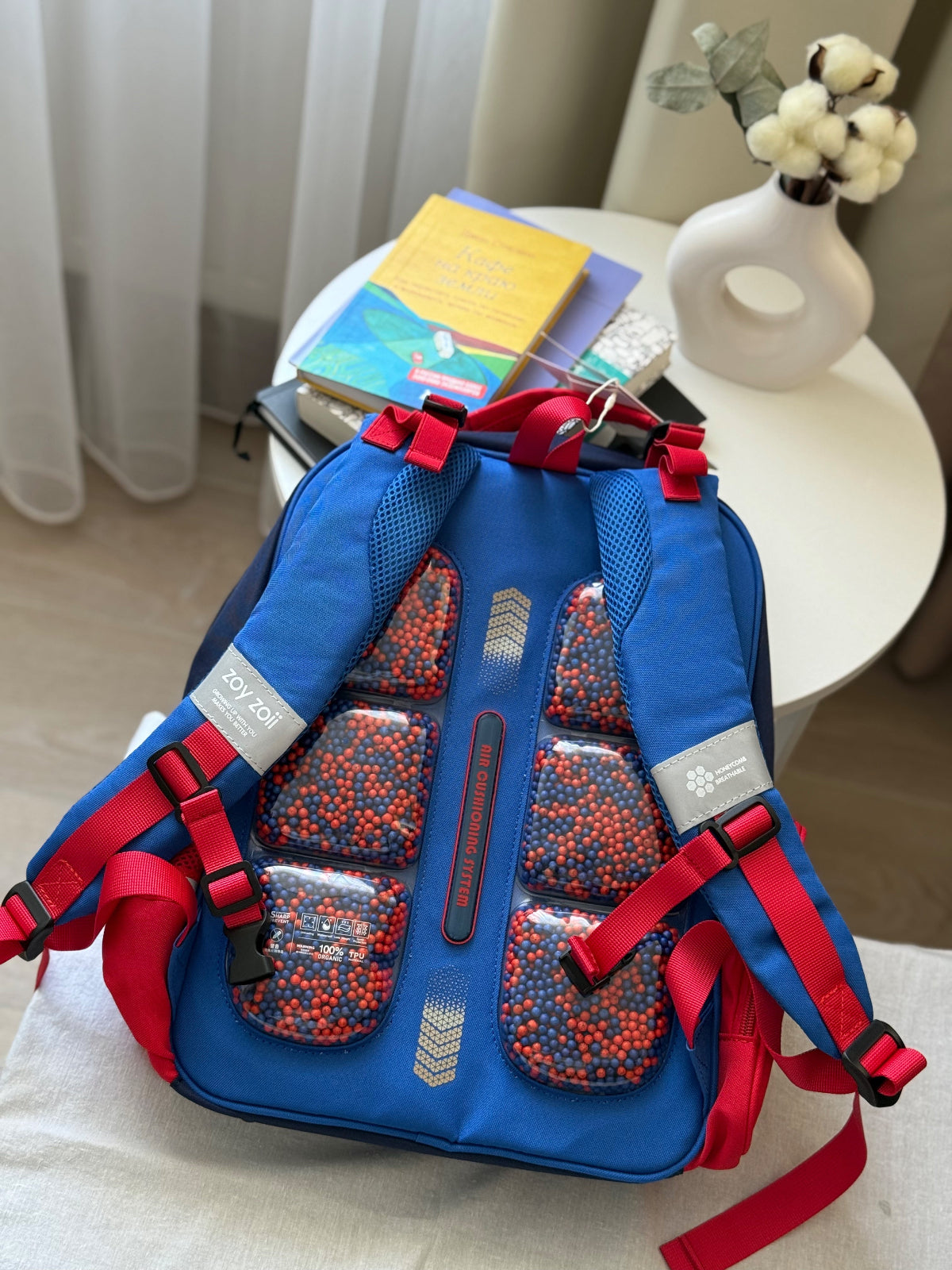 Mochila infantil unisex Zoy Zoii con correas acolchadas