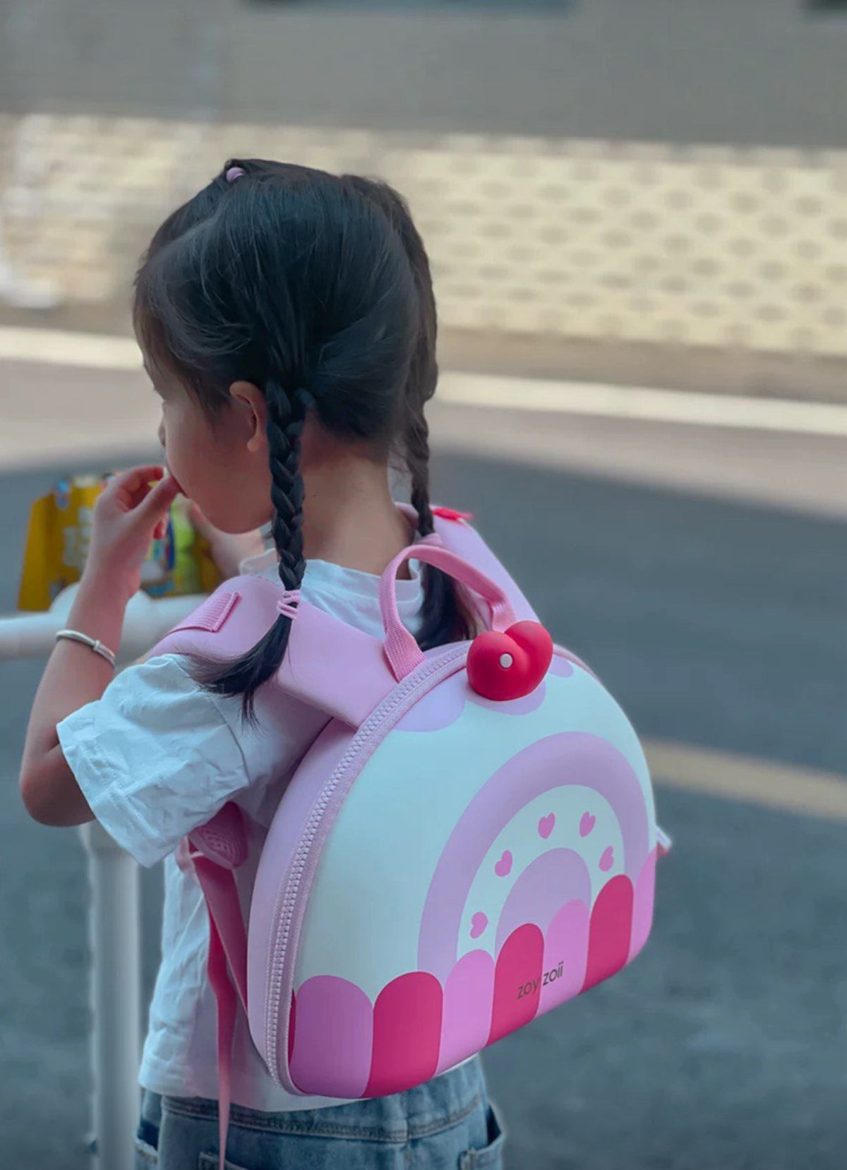 Mochila para niñas Zoy Zoii, ideal para paseo o escuela infantil