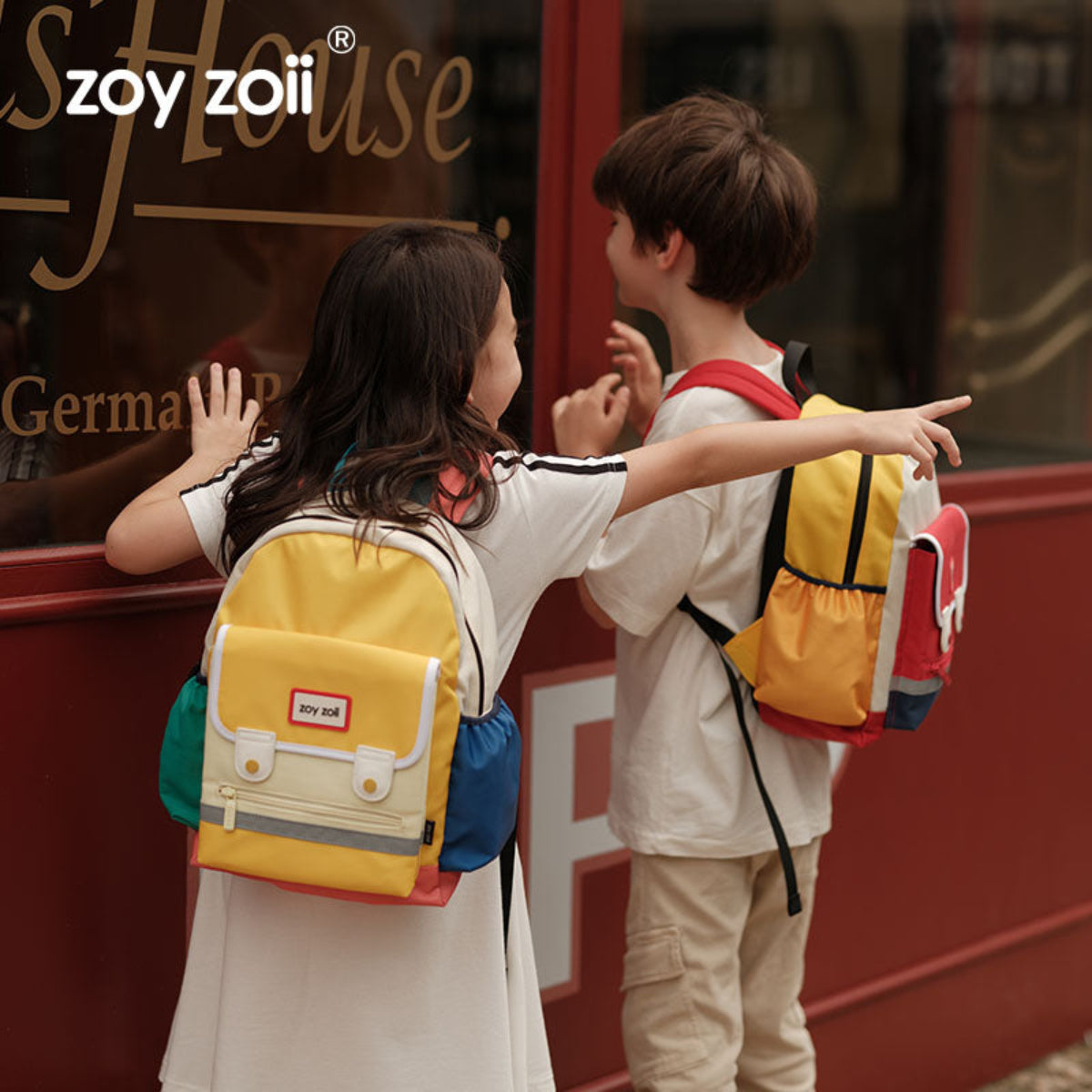 Mochila Zoy Zoii para niños, práctica y ligera ideal para el día a día