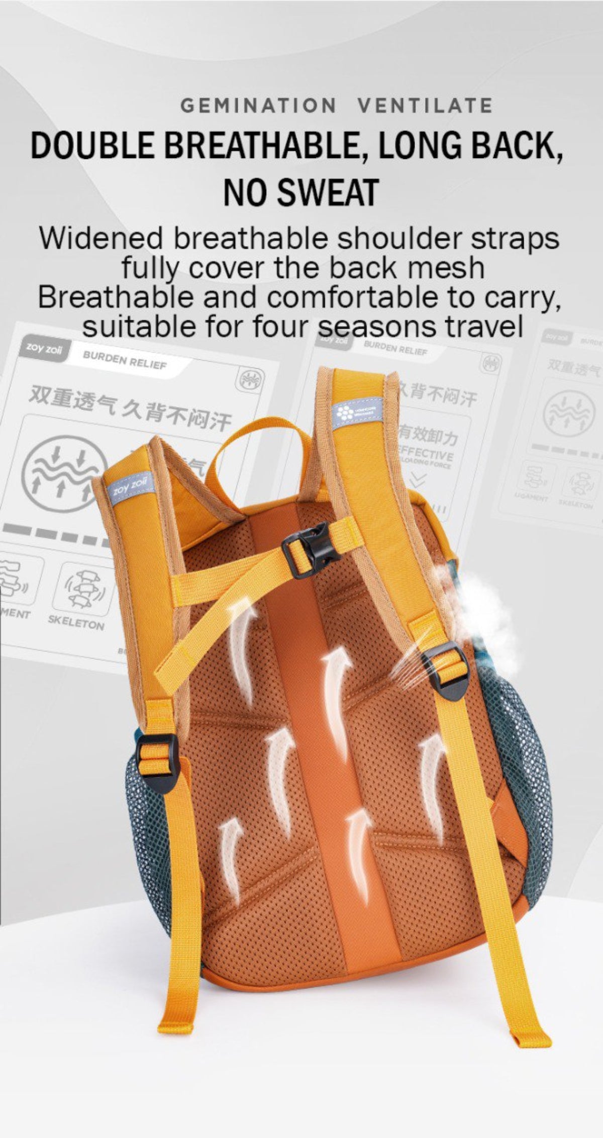 zoy zoii mochila escolar pink girl