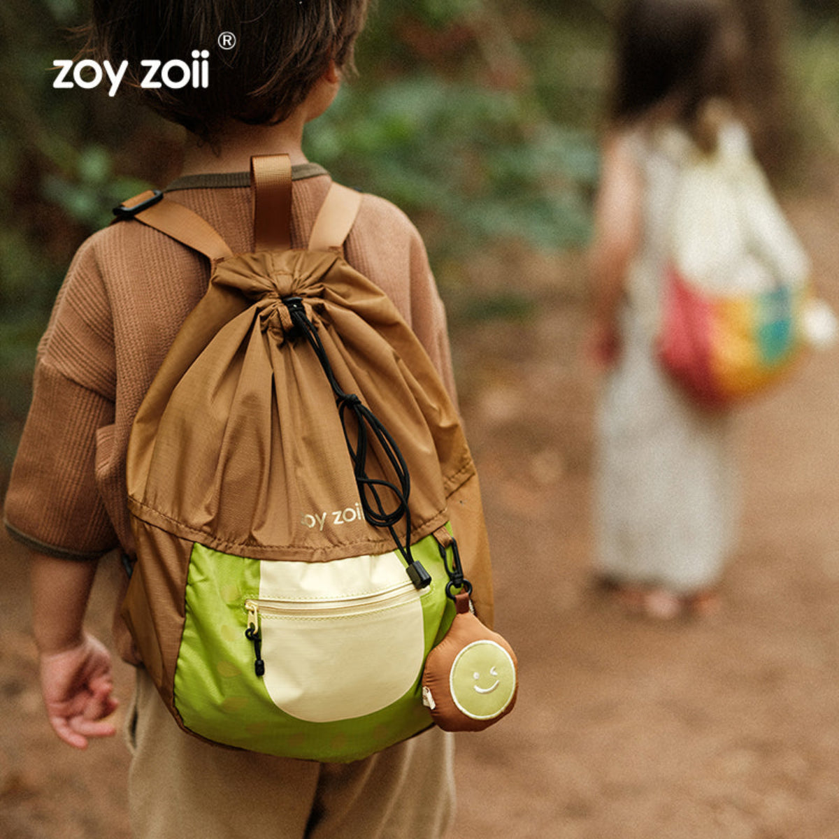 Mochila preescolar Zoy Zoii con estampado de avocado