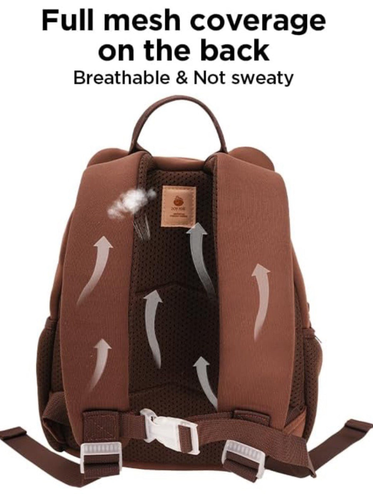 Mochila divertida para niños Zoy Zoii, diseño tierno de osito