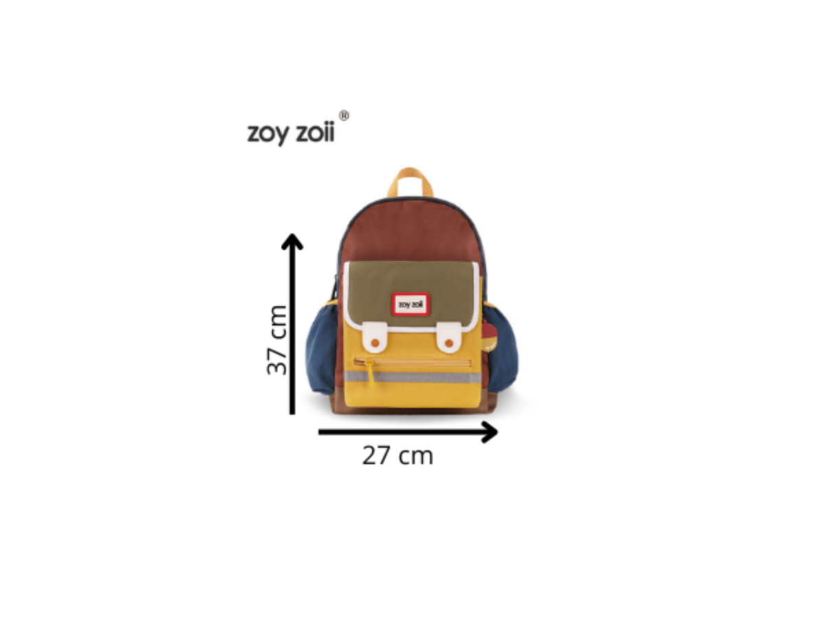 Mochila original multicolor para guardería y preescolar