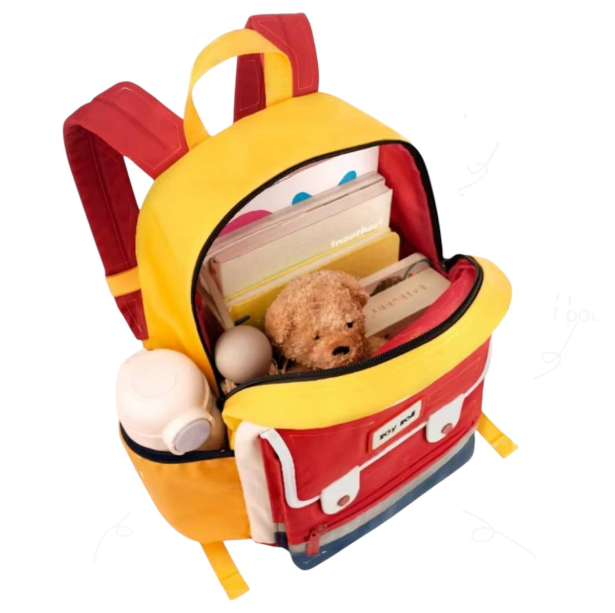 Mochila Zoy Zoii colorida, perfecta para niños pequeños