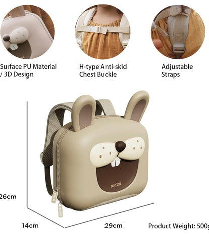 Mochila Zoy Zoii infantil con diseño de conejo dulce y simpático