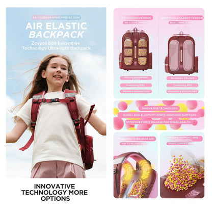 Mochila Zoy Zoii ergonómica azul para niños activos