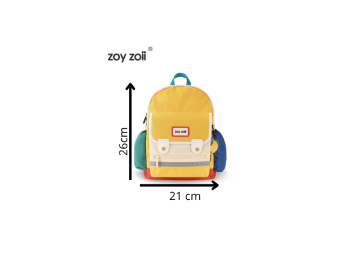 Mochila infantil Zoy Zoii ligera y fácil de llevar para niños de 3 a 6 años