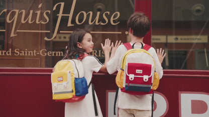 Mochila para niños para la escuela Zoy zoii B68 Rojo