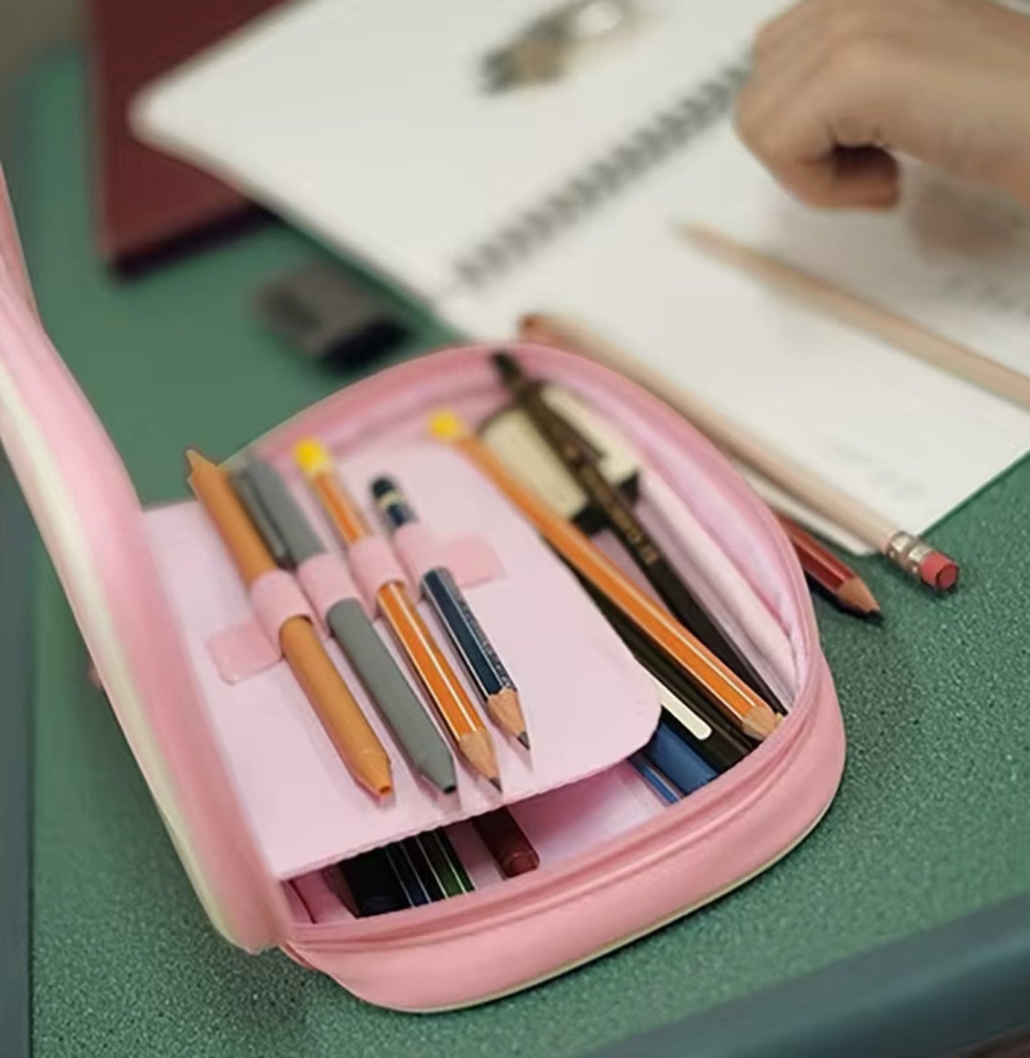 Estuche escolar infantil Zoy Zoii con diseño de cereza