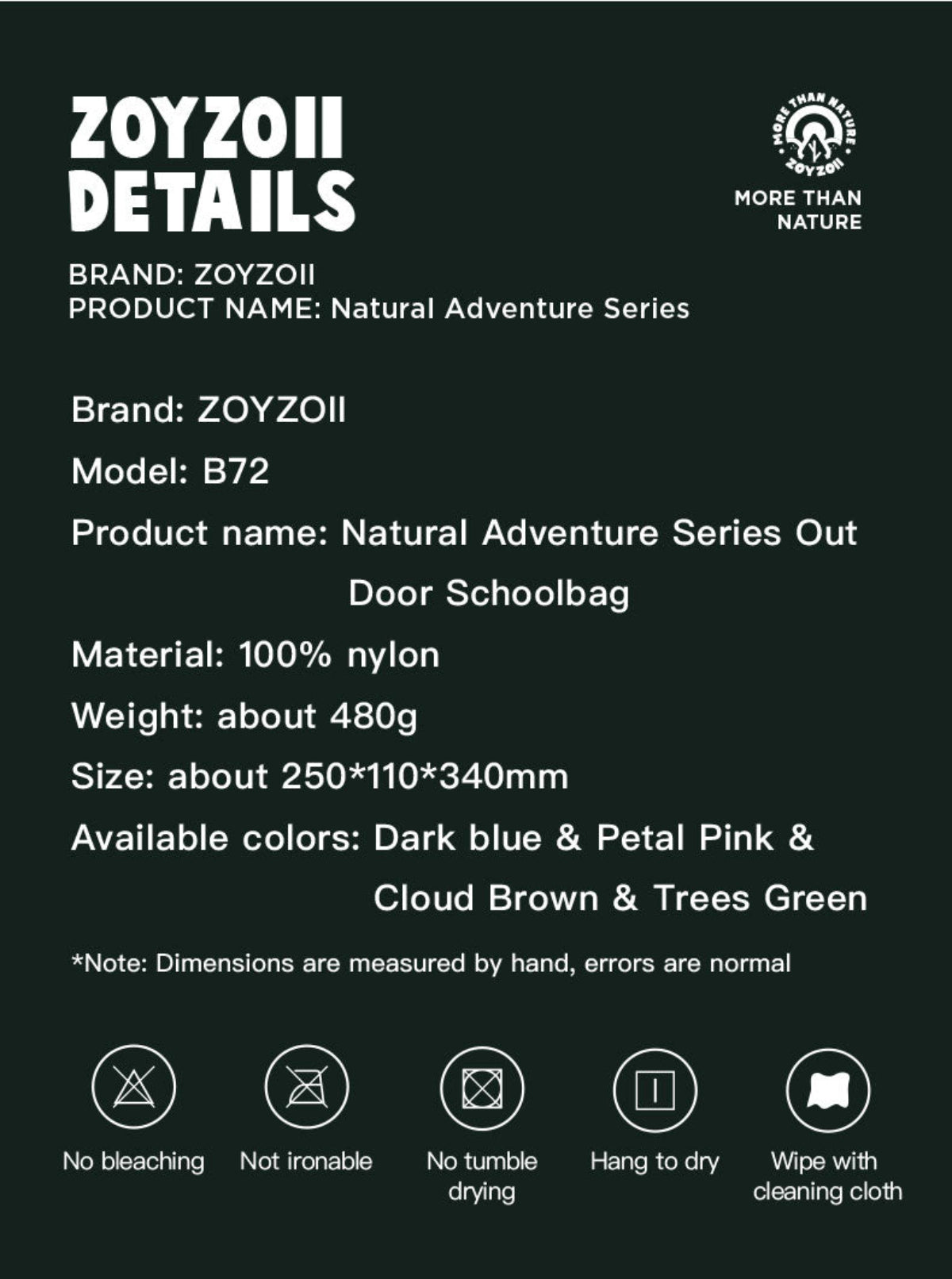 Mochila para niños para viajar Zoy Zoii B 72 Rosa