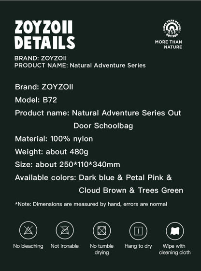 Mochila para niños para viajar Zoy Zoii B 72 Rosa
